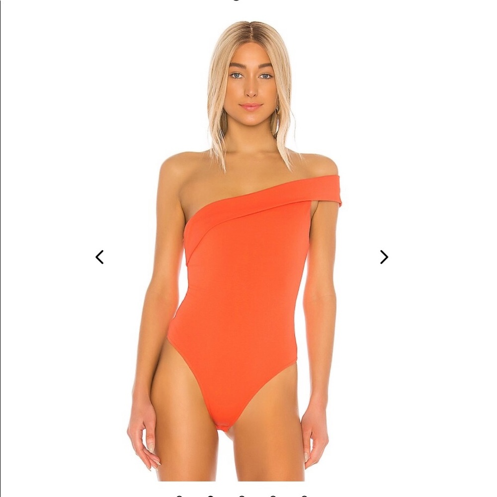 COMING SOON!! Lovers and Friends Lowell Bodysuit in Coral Size S - Picture 2 of 10